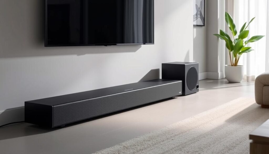 LG S90TR mid-range soundbar system with wireless subwoofer and rear speakers LG S90TR mid-range soundbar system with wireless subwoofer and rear speakers