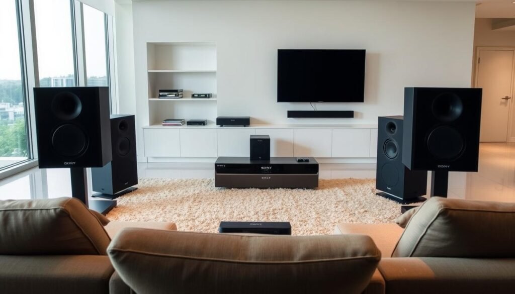 Sony Bravia Theater Quad with Bass Module unique speaker system Sony Bravia Theater Quad with Bass Module unique speaker system