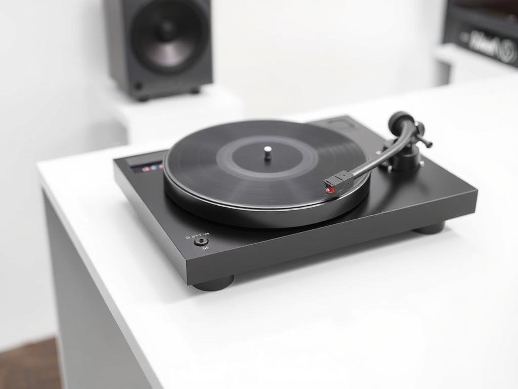 U-Turn Orbit Basic turntable with its minimalist design and customizable options U-Turn Orbit Basic turntable with its minimalist design and customizable options