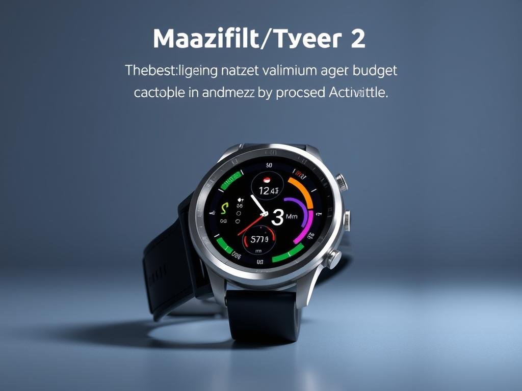 Amazfit Active 2 with its stainless steel design and AMOLED display - best budget smartwatch 2025 overall Amazfit Active 2 with its stainless steel design and AMOLED display - best budget smartwatch 2025 overall