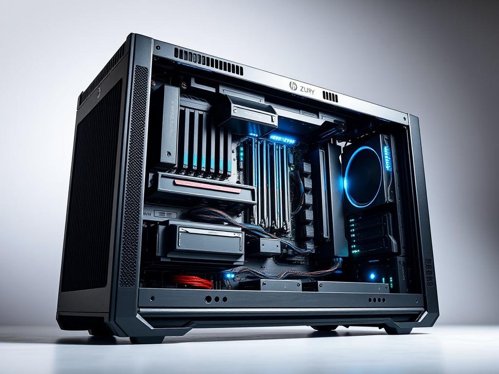 HP Z8 Fury G5 professional workstation desktop with robust design