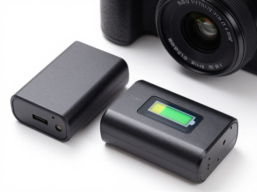 Camera battery and charger