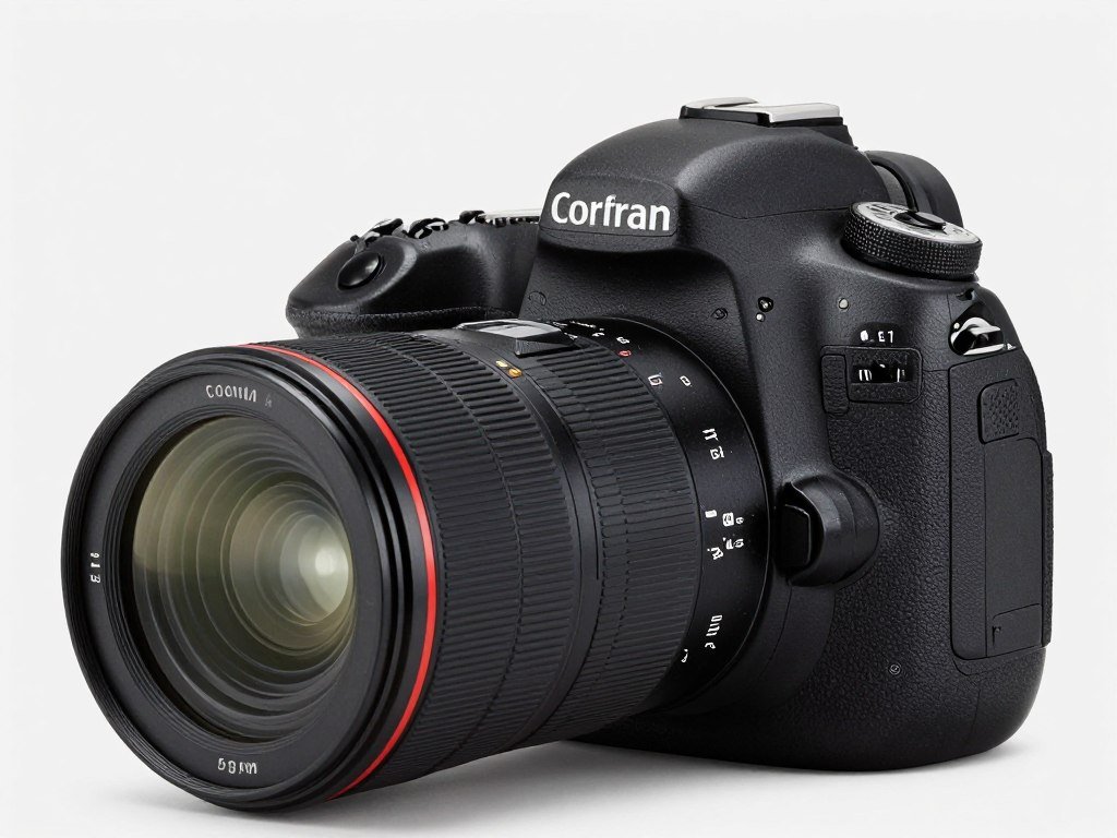 DSLR photo camera with interchangeable lens