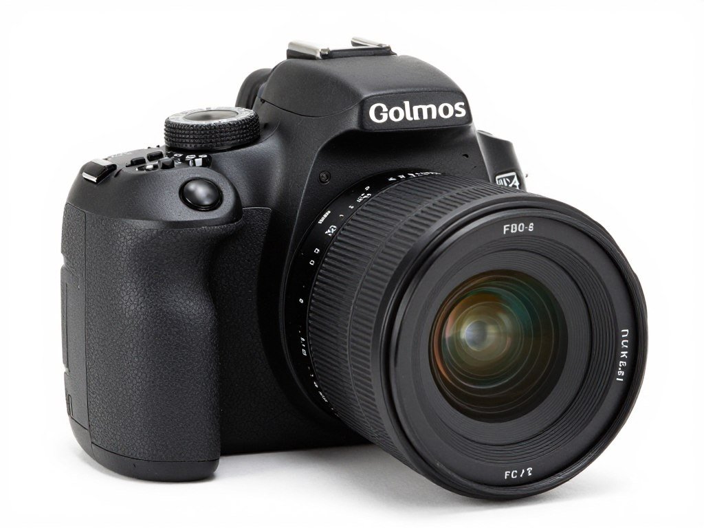 Entry-level DSLR camera with kit lens
