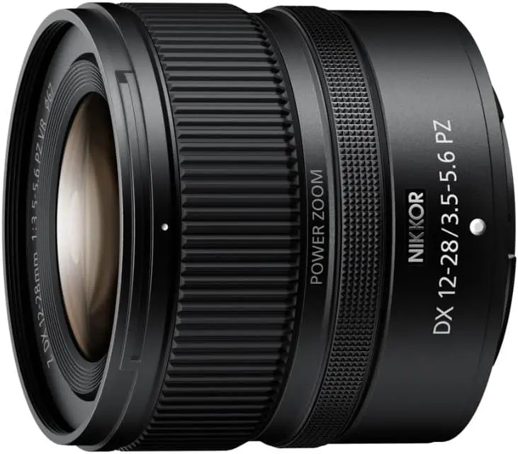 NIKKOR Z DX 12-28mm f/3.5-5.6 PZ VR wide-angle zoom lens