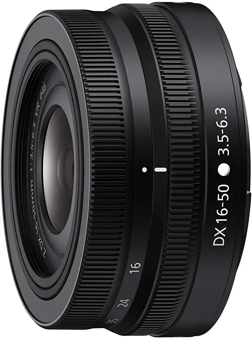 NIKKOR Z DX 16-50mm f/3.5-6.3 VR compact zoom lens