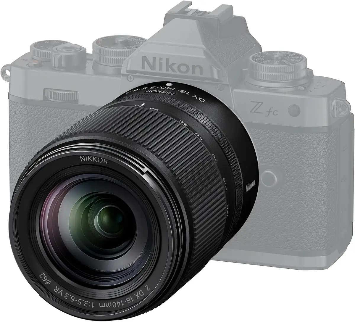 NIKKOR Z DX 18-140mm f/3.5-6.3 VR travel zoom lens