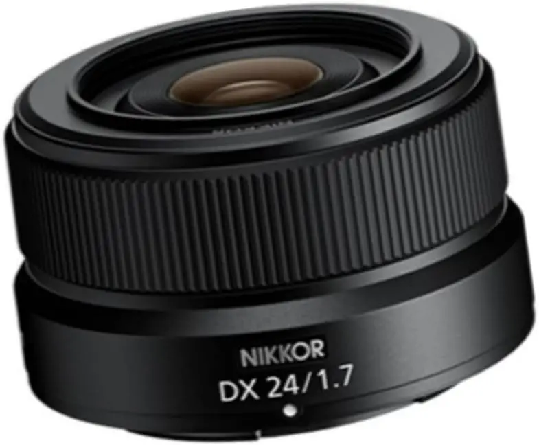 NIKKOR Z DX 24mm f/1.7 prime lens